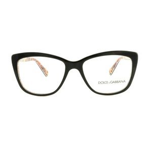 DOLCE & GABBANA Eyeglasses DG 3190 2790 Havana Mosaic 54MM